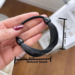 4pcs Minimalist Hair Rope Elastic Hair Tie Ponytail Holder