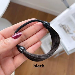 4pcs Minimalist Hair Rope Elastic Hair Tie Ponytail Holder