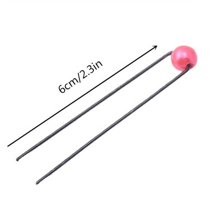 10pcs Bridal Faux Pearl Hair Pin U Shaped Hairpin Wedding Hair Stick