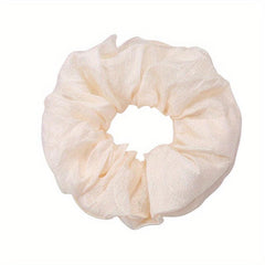 Large Scrunchie Fabric Headstring Vintage Hair Accessories