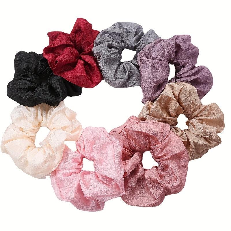 Large Scrunchie Fabric Headstring Vintage Hair Accessories