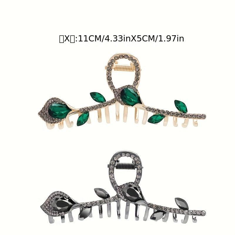 Rhinestone Crystal Hair Claw for Women