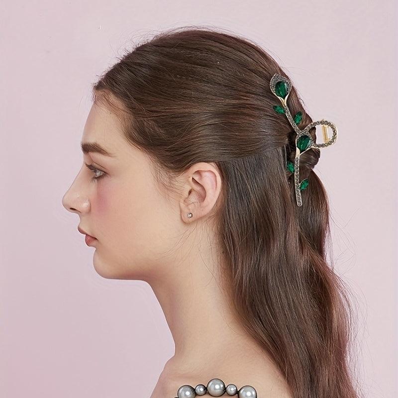 Rhinestone Crystal Hair Claw for Women