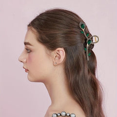 Rhinestone Crystal Hair Claw for Women