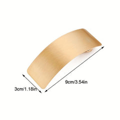 Metal French Barrette Style Hair Clip Vintage Hair Clip For Women