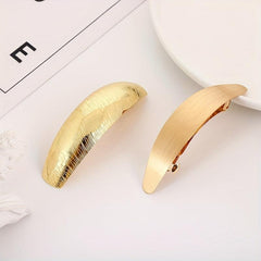 Metal French Barrette Style Hair Clip Vintage Hair Clip For Women