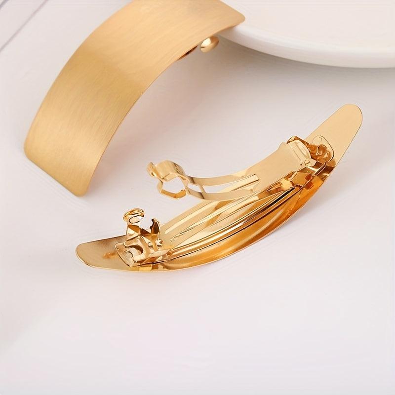 Metal French Barrette Style Hair Clip Vintage Hair Clip For Women