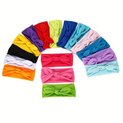Solid Color Women's Headband Sports Yoga Fitness Sweatband Turban