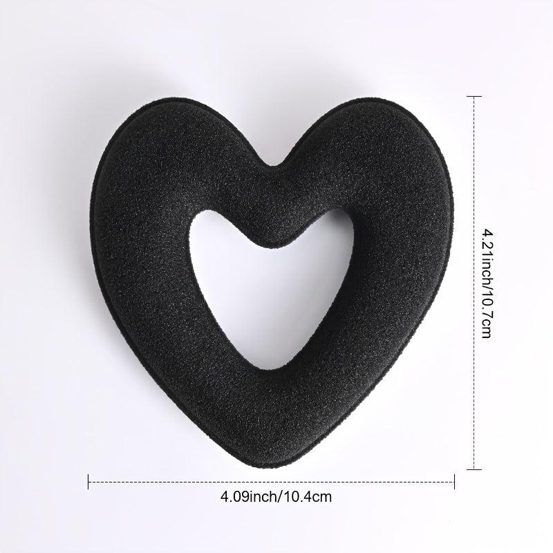 Hair Donut Heart Magic Sponge Bun Maker Styling Tool Accessory