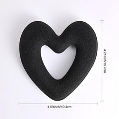 Hair Donut Heart Magic Sponge Bun Maker Styling Tool Accessory