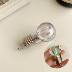 2pcs Bulb Shaped Hair Clip Funny Duck Billed Clip For Bang