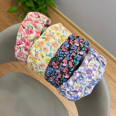 Boho Style Floral Hair Band for Women