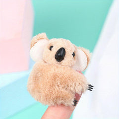 3D Plush Koala Hairpin Hair Claw for Girls