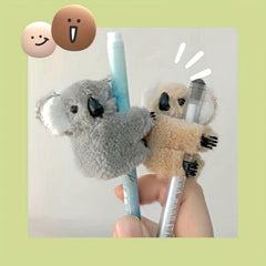 3D Plush Koala Hairpin Hair Claw for Girls