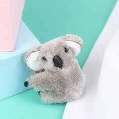 3D Plush Koala Hairpin Hair Claw for Girls
