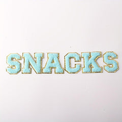 Iron On English Letters Stickers Embroidery Patches DIY Accessories