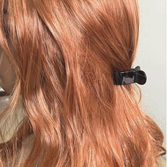 Leopard Pattern Hair Claw Clip Medium Size Nonslip Ponytail Holder