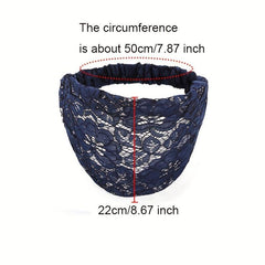 Wide Lace Headband African Style Turban Hair Band