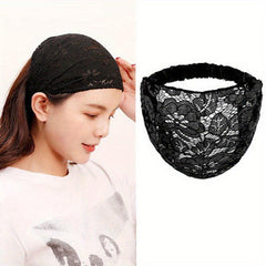 Wide Lace Headband African Style Turban Hair Band