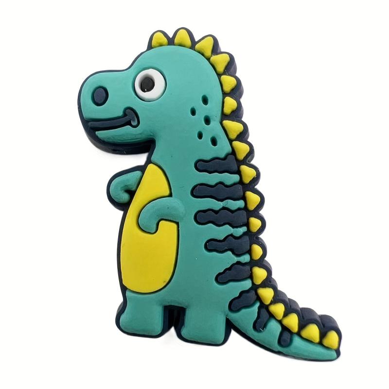 16pcs Dinosaur Shoe Charm DIY Clogs Decoration Slipper Accessories