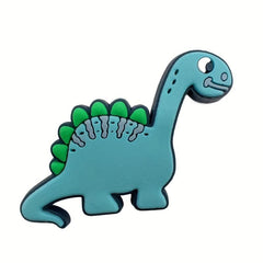 16pcs Dinosaur Shoe Charm DIY Clogs Decoration Slipper Accessories