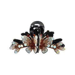 Colorful Rhinestone Butterfly Hair Claws Hair Clip