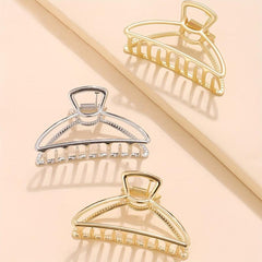 Metal Hair Claw Back Head Clip Shark Claw Hair Claw Female Hair Accessories