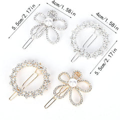 Faux Pearl Hair Clip Princess Style Hair Accessories Sweet