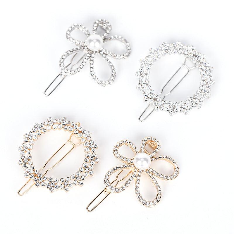 Faux Pearl Hair Clip Princess Style Hair Accessories Sweet
