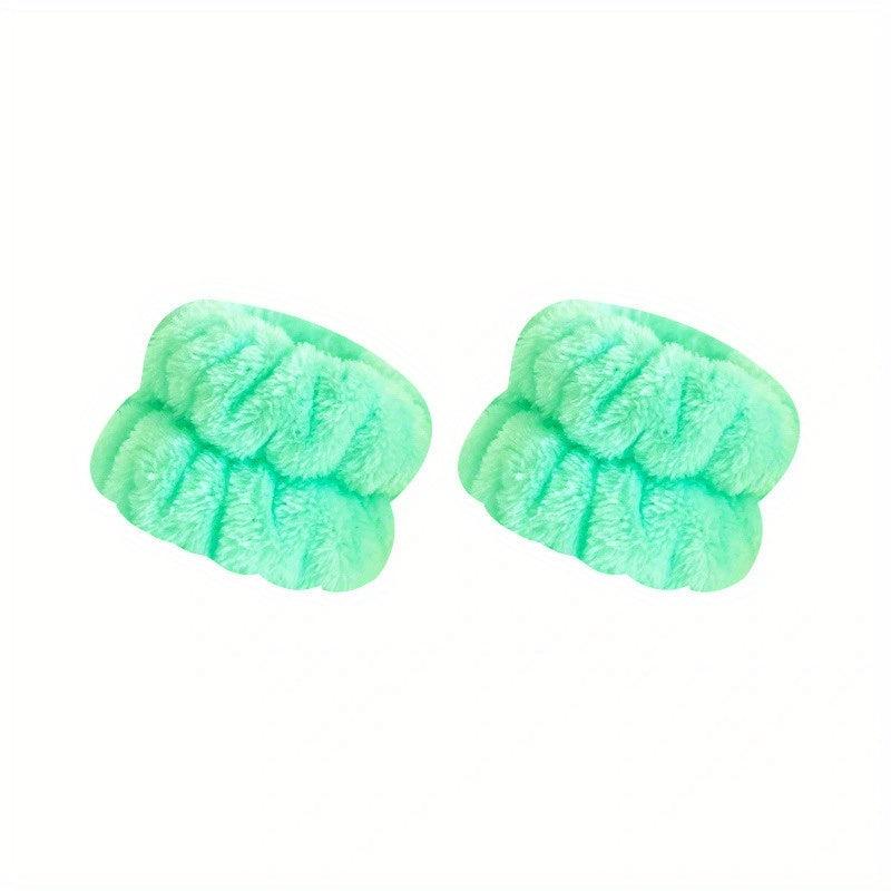 Puffy Headband Plush Hair Band Solid Hair Accessories Soft Headdress