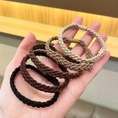 Braided Hair Tie Ponytail Holder Women Girls Hair Accessories
