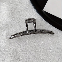 Metal Style Large Hair Claw Headwear Back Head Claw Shark Claw Hair Accessories
