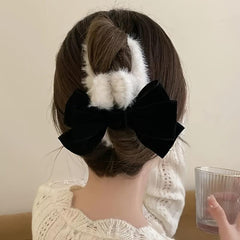 Large Bow Hair Claw Clip Sweet Grip Hair Jaw Clip Thick Hair Accessories