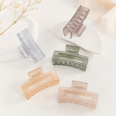 5pcs Sparkly Hair Claw Nonslip Ponytail Holder for Women Girls