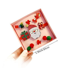 Christmas Hair Clip Girls' Headwear Small Hat Hair Clip