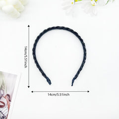 5pcs Beaded Twist Headband Vintage Party Hair Accessories