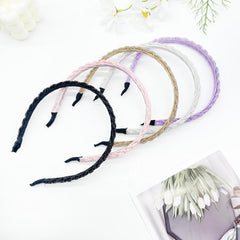 5pcs Beaded Twist Headband Vintage Party Hair Accessories