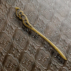 Retro Hairpin Metal Ancient Style Hair Stick Ponytail Holder Hair Accessories