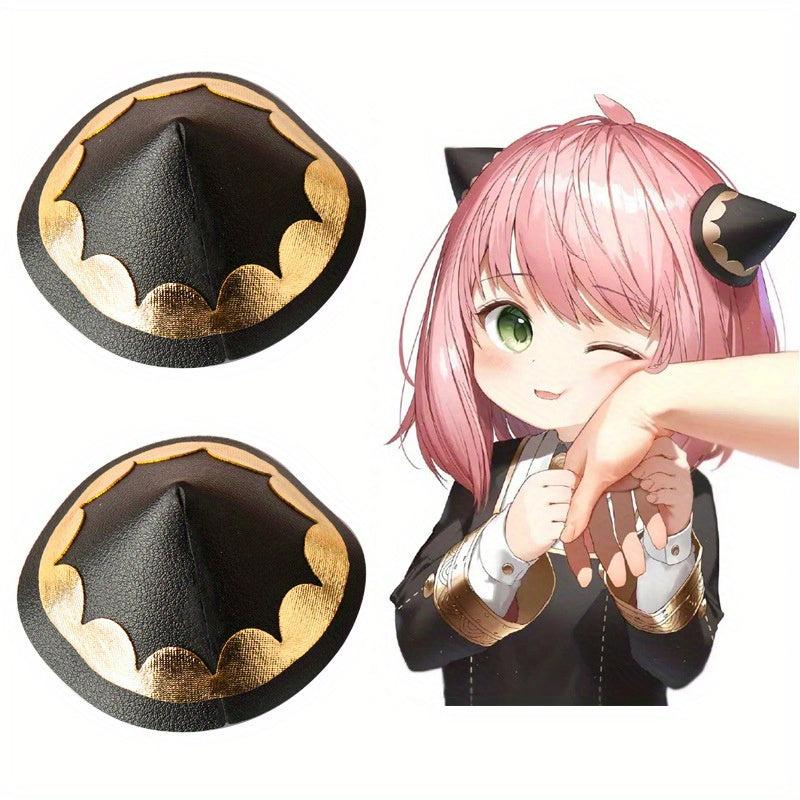 Anime Small Horn Hair Clip Cosplay Props Halloween Hair Accessories