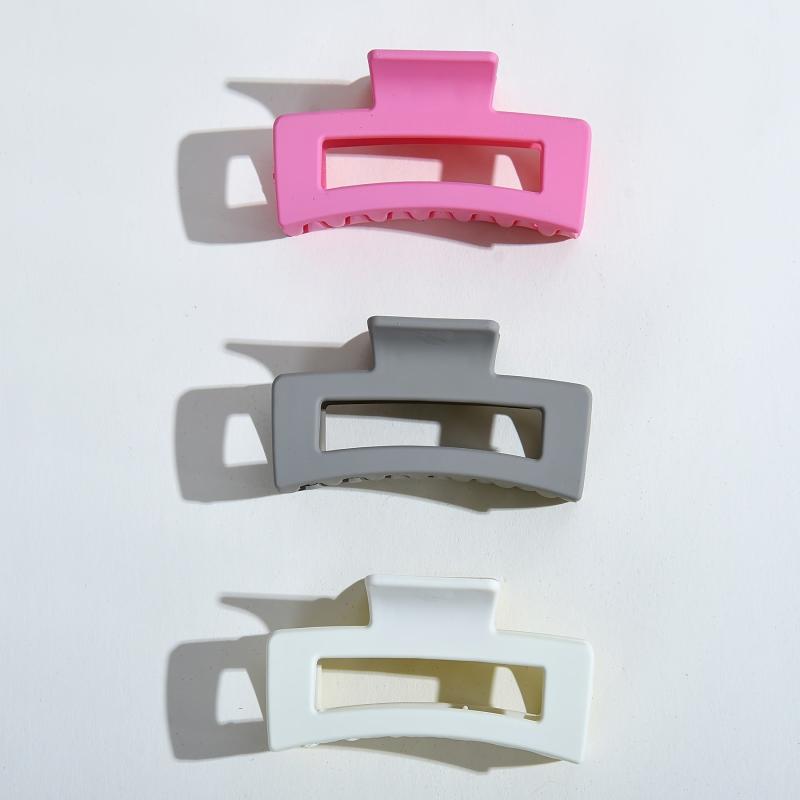 Square High Hair Claw Back Head Hair Grab Headdress Accessory For Girls Women