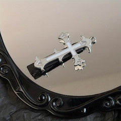 Retro Cross Hair Clip Y2K Headdress