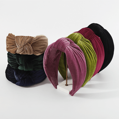 Velvet Hair Band Hoop Wide Cloth Headband Hair Hoop