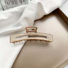 Large Metal Acetate Hair Claw Ponytail Holder Hair Accessories