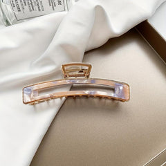 Large Metal Acetate Hair Claw Ponytail Holder Hair Accessories