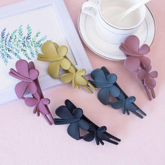 5pcs Butterfly Hair Claw Clips Nonslip Ponytail Holder for Women Girls