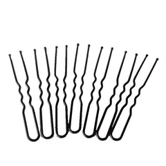 50pcs U-shaped Hairpin for Chignon Bun Hair Styling