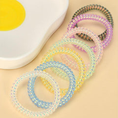11pcs Candy Coil Hair Tie Sweet Hair Accessories For Girls Women
