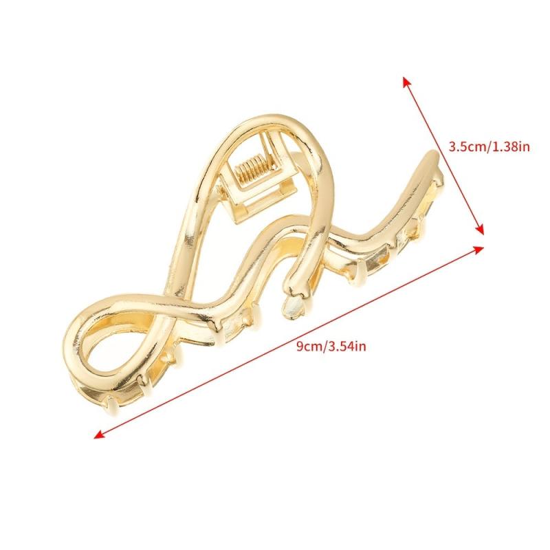 Irregular Hair Claw Clip - Non Slip Grip