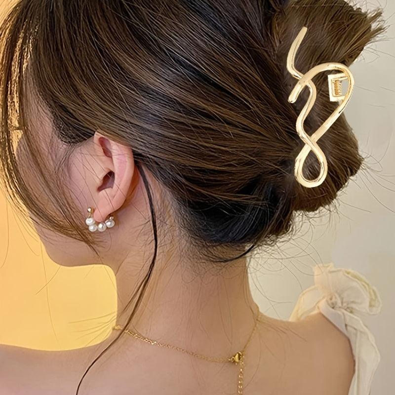Irregular Hair Claw Clip - Non Slip Grip