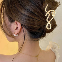 Irregular Hair Claw Clip - Non Slip Grip